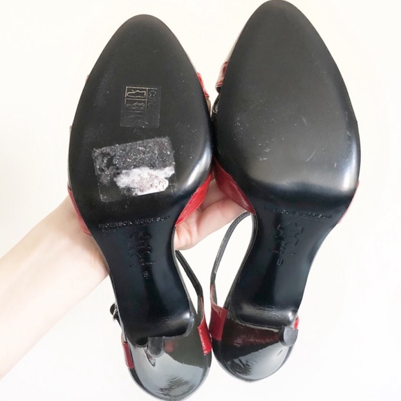 Sigerson Morrison Retro Patent Leather Heels- Sz 8 - Picture 7 of 7